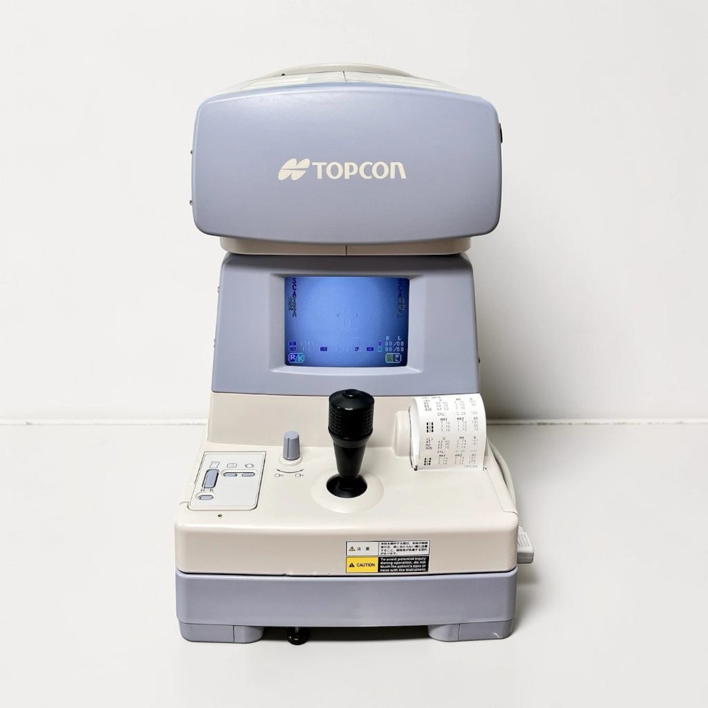 Topcon KR 8800 Autorefractor Keratometer - Used 2 Topcon KR 8800 Autorefractor Keratometer - Used – Front View