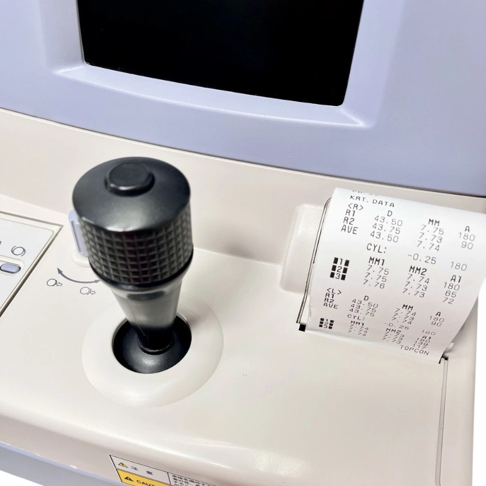 Topcon KR 8800 Autorefractor Keratometer - Used 4 Topcon KR 8800 Autorefractor Keratometer - Used – Rear View