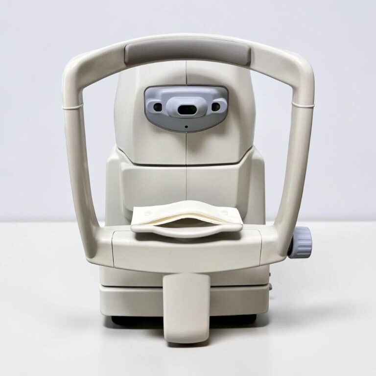 Topcon Non Contact Tonometer CT-80 Used 4 Topcon Non Contact Tonometer CT-80 Used – Rear View