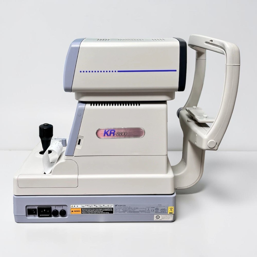 Topcon KR 8800 Autorefractor Keratometer - Used 5 Topcon KR 8800 Autorefractor Keratometer - Used – Detail View 1