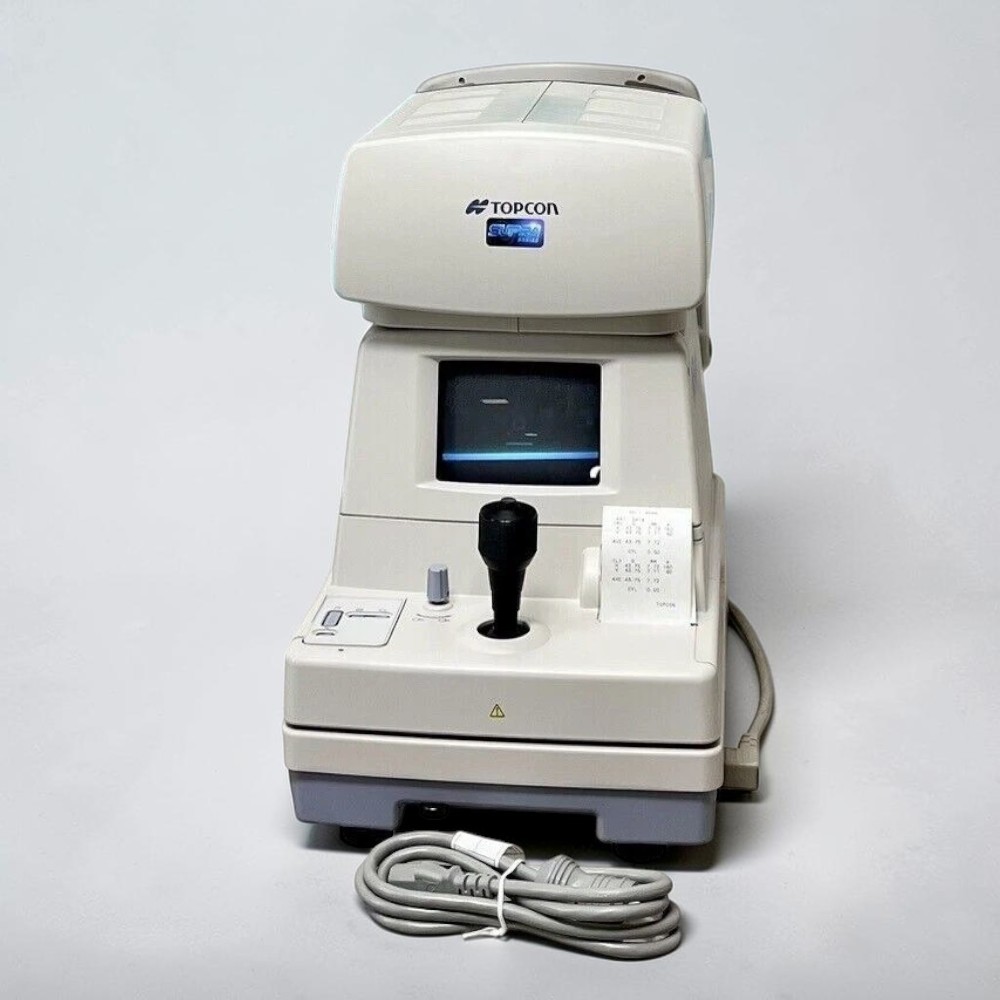 Topcon KR-8000 Autorefractor Keratometer - Used 7 Topcon KR-8000 Autorefractor Keratometer - Used