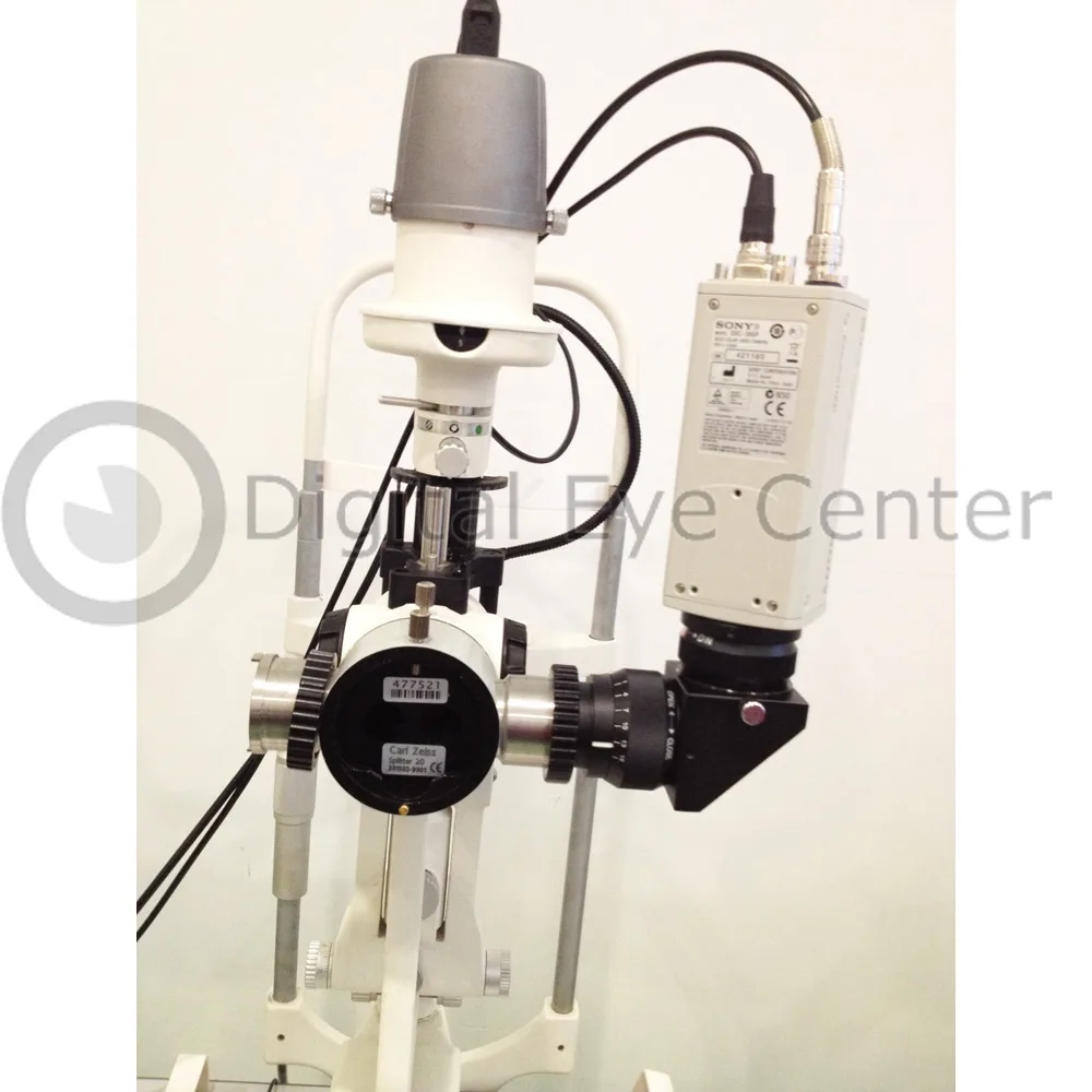 Slit Lamp Beam Splitter Dual Port Set | Digital Eye Center