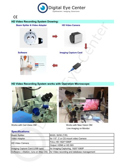 Microscope Video Adapter Brochure