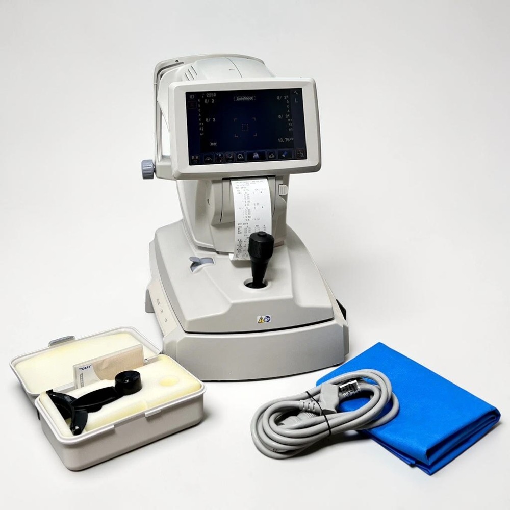 Topcon KR-800 Auto Kerato-Refractometer - Used 9 Topcon KR-800 Auto Kerato-Refractometer - Used