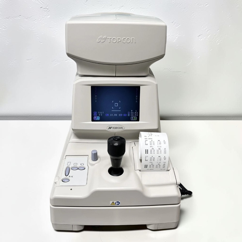 Topcon KR-8900 Autorefractor Keratometer - Used 1 Topcon KR-8900 Autorefractor Keratometer - Used