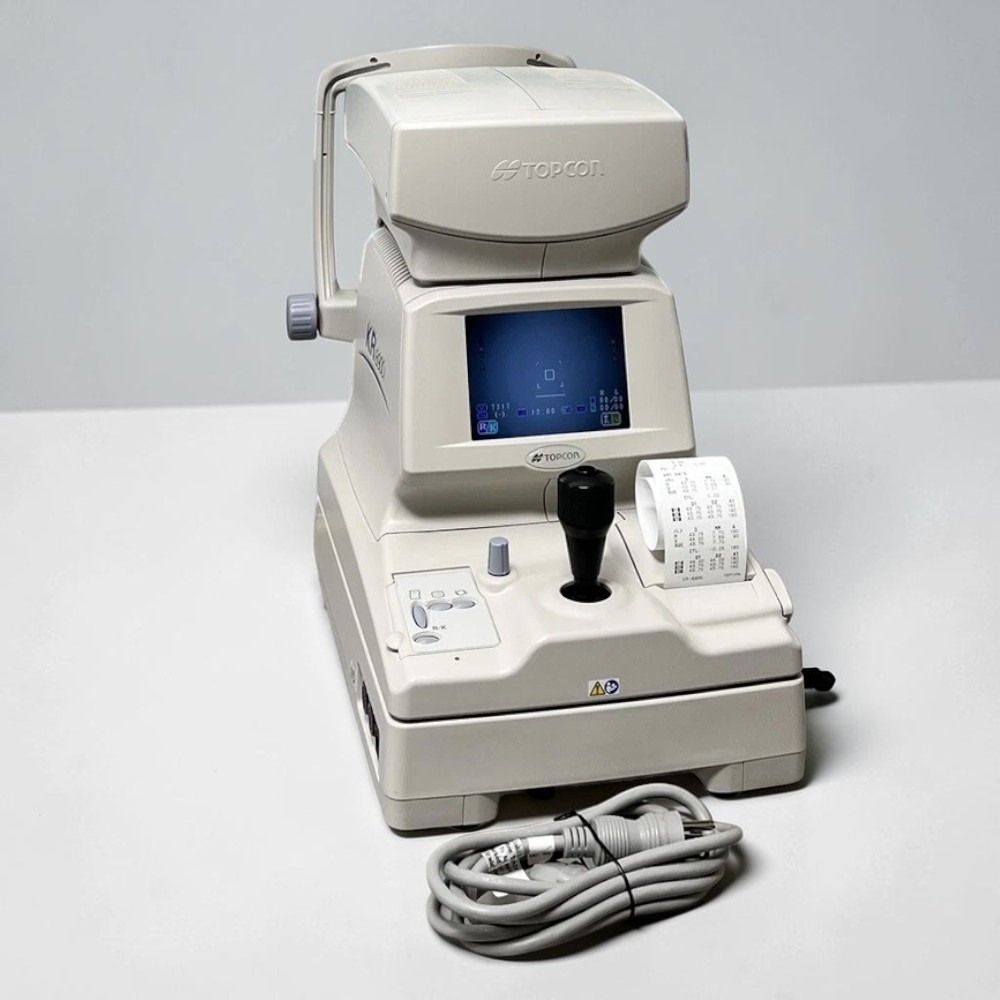 Topcon KR-8900 Autorefractor Keratometer - Used 7 Topcon KR-8900 Autorefractor Keratometer - Used