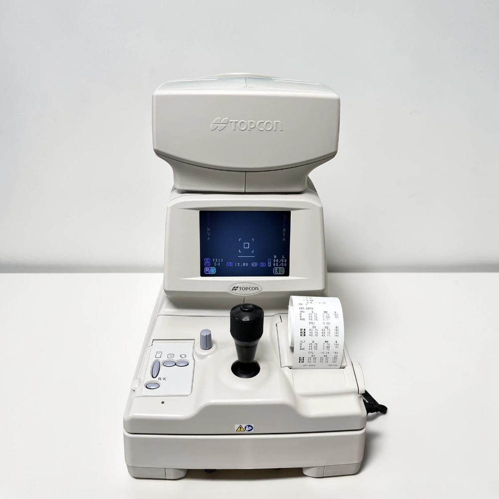Topcon KR-8900 Autorefractor Keratometer - Used 6 Topcon KR-8900 Autorefractor Keratometer - Used – Detail View 2