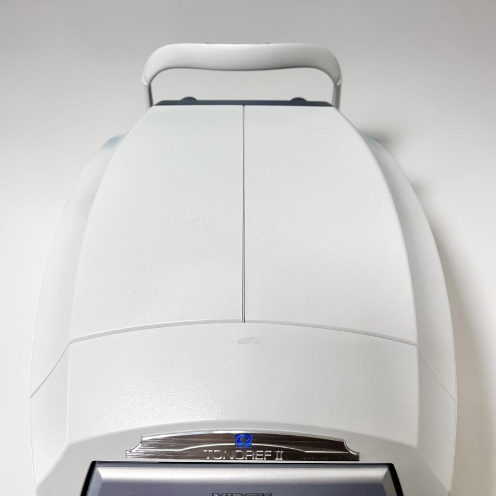 Nidek Tonoref II Autorefractor Keratometer Tonometer - Used 2 Nidek Tonoref II Autorefractor Keratometer Tonometer - Used – Front View