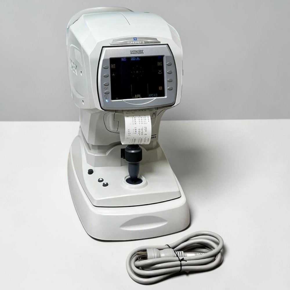 Nidek Tonoref II Autorefractor Keratometer Tonometer - Used 8 Nidek Tonoref II Autorefractor Keratometer Tonometer - Used