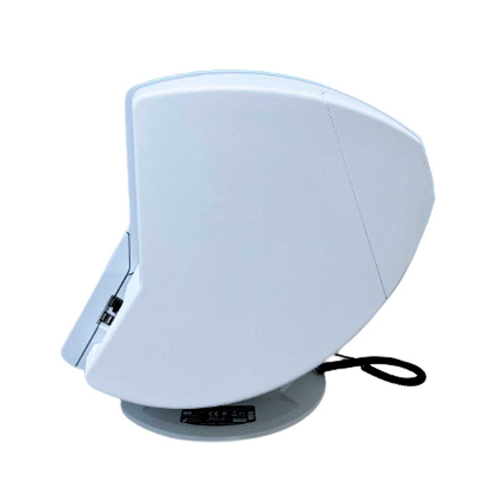 Haag Streit Octopus 600 - Perimeter Visual Field Analyzer - Used 4 Haag-Streit Octopus 600 visual field equipment refurbished — rear side view perimeter dome