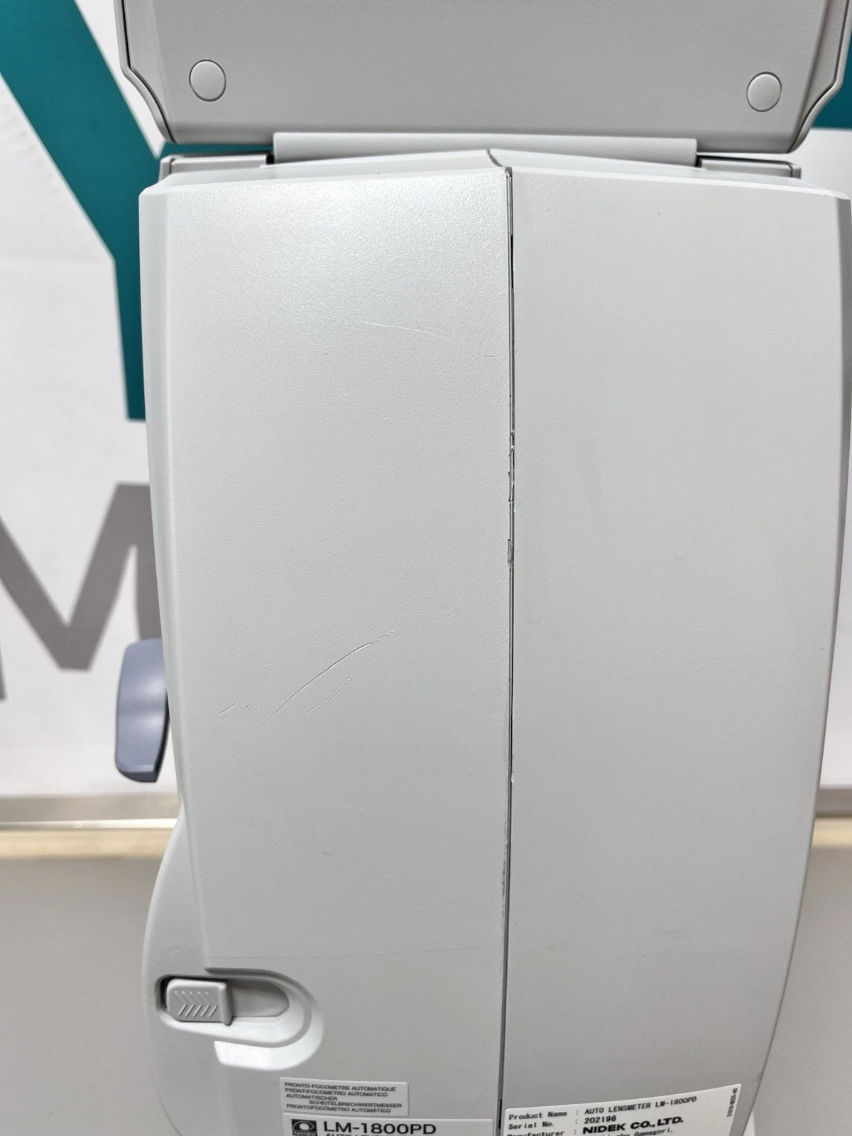 Nidek LM-1800PD - Autolensmeter - Used 9 Nidek LM-1800PD - Autolensmeter - Used – Detail View 8