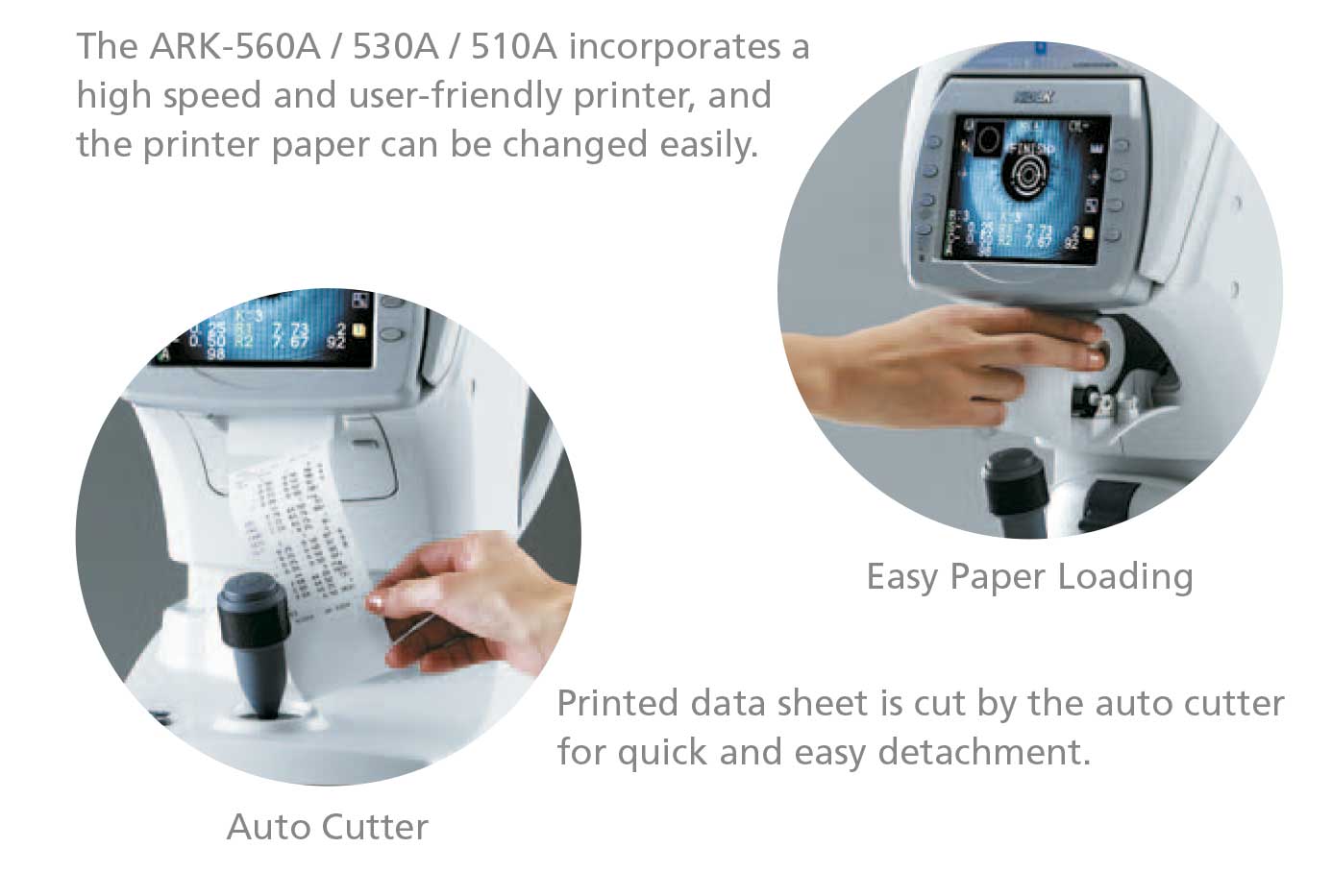 Nidek ARK-560A - Autorefractor Keratometer - Used 12 144670104911 Nidek ARK 560A Autorefractor Keratometer Brochure 3 1