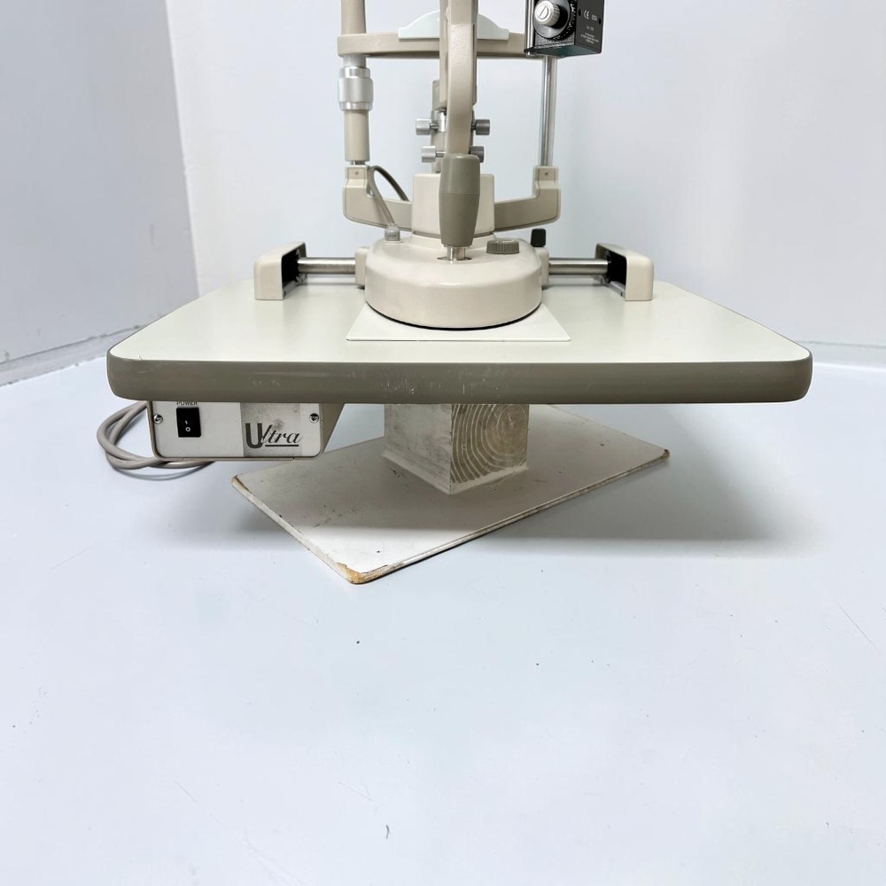 Marco 2b Ultra Slit Lamp W/Haag Streit 900 Tonometer- Used 3 Marco 2b Ultra Slit Lamp W/Haag Streit 900 Tonometer- Used – Side View