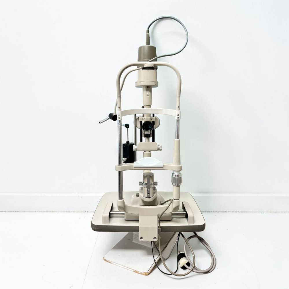 Marco 2b Ultra Slit Lamp W/Haag Streit 900 Tonometer- Used 6 Marco 2b Ultra Slit Lamp W/Haag Streit 900 Tonometer- Used – Detail View 2