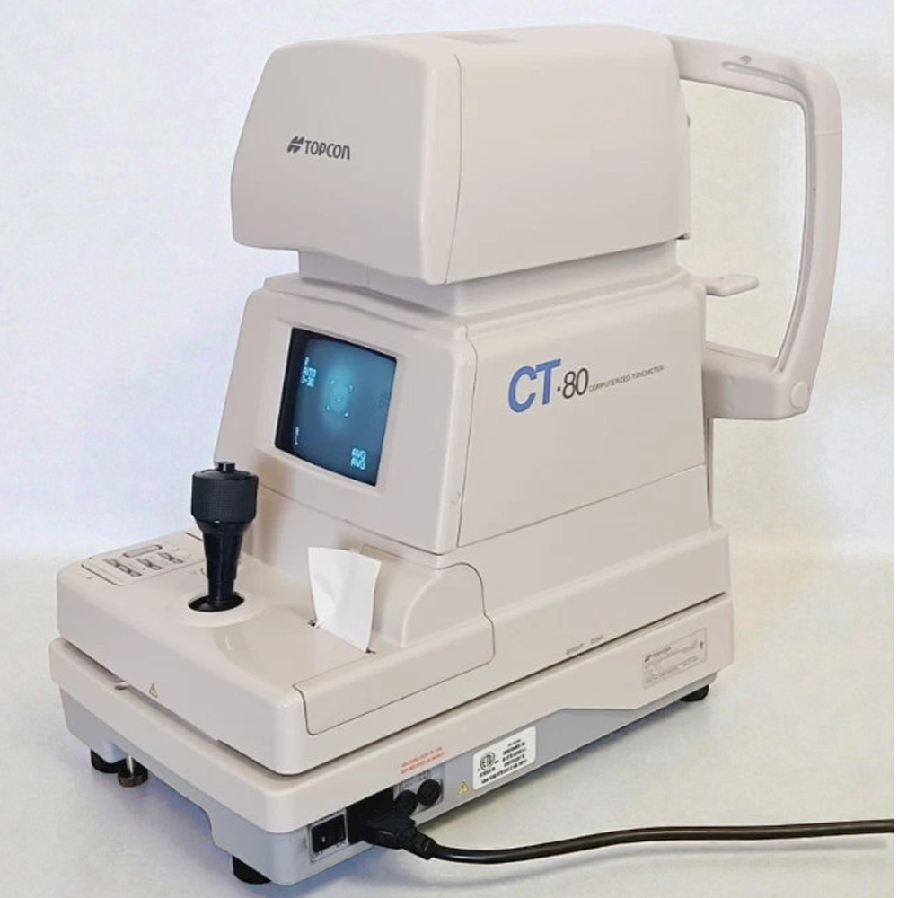 Tono-Pen vs. Non-Contact Tonometer: Which Is Right for Your Office? 2 Topcon CT-80 non-contact tonometer