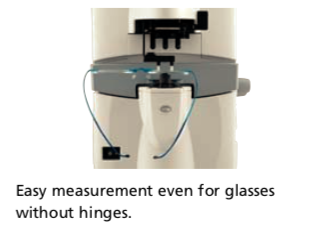 Nidek LM-1000 used — addition power progressive lens graph