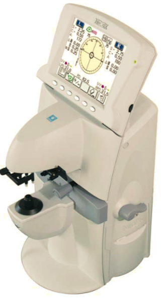 Nidek LM-1000 Auto Lensmeter - Used 8 Nidek LM-1000 used — USB data transfer and settings interface