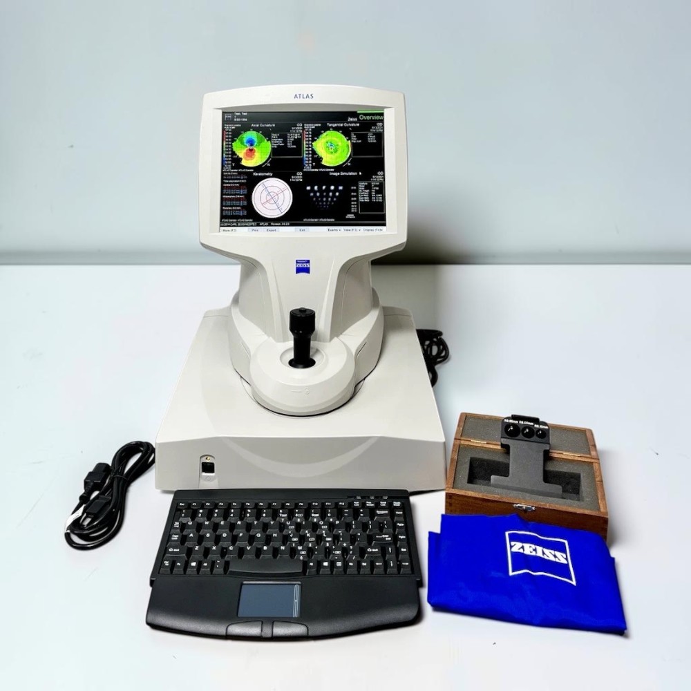 Zeiss Atlas 9000 Corneal Topographer w/ Windows 10 - Used 1 Zeiss Atlas 9000 Corneal Topographer w/ Windows 10 - Used