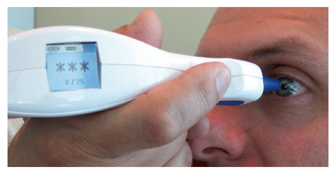 Reichert iPac Corneal Pachymeter Used 18 Reichert iPac corneal pachymeter used — unit with case and charging cradle