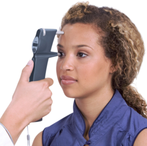 iCare TA01i - Tonometer - W/Carrying Case - Used 11 blanc