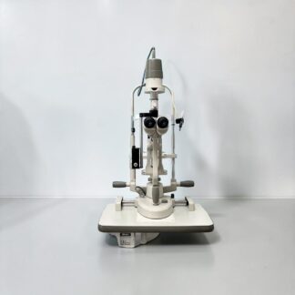Marco G5 Ultra slit lamp with Haag Streit 900 tonometer used — front view