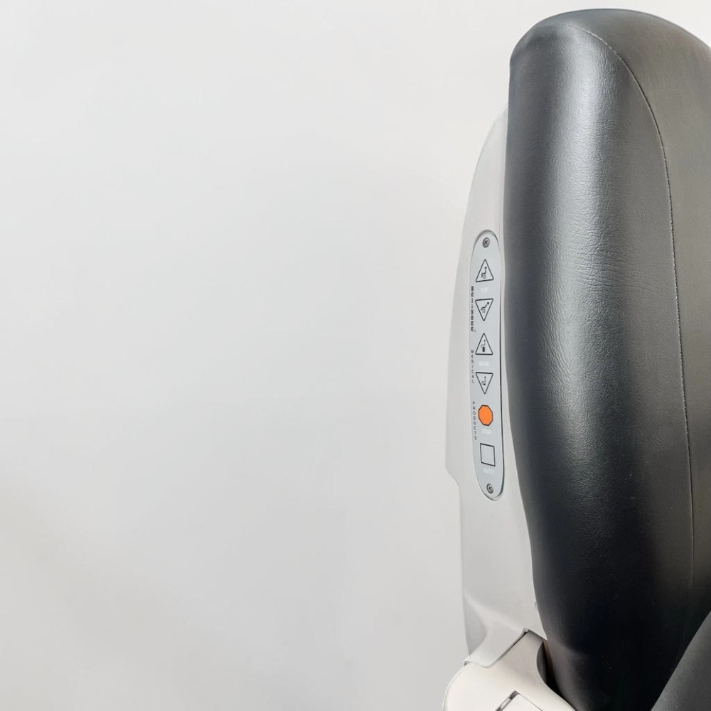 Reliance FX920 Power Tilt Ophthalmic Auto Exam Chair w/ 7900 Stand - Used 6 Reliance FX920 Power Tilt Ophthalmic Auto Exam Chair w/ 7900 Stand - Used – Detail View 2