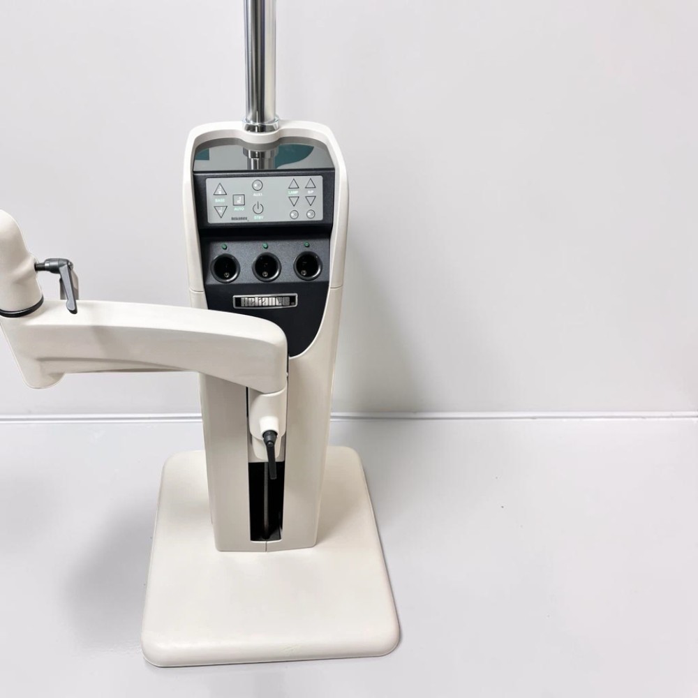 Reliance FX920 Power Tilt Ophthalmic Auto Exam Chair w/ 7900 Stand - Used 7 Reliance FX920 Power Tilt Ophthalmic Auto Exam Chair w/ 7900 Stand - Used – Detail View 3