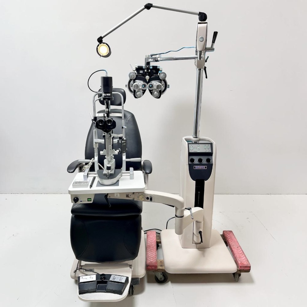 Reliance Lane: FX920 Power Tilt Auto Chair, 7900 Stand w/ Slit Lamp, Phoropter - Used 1 Reliance Lane: FX920 Power Tilt Auto Chair, 7900 Stand w/ Slit Lamp, Phoropter - Used