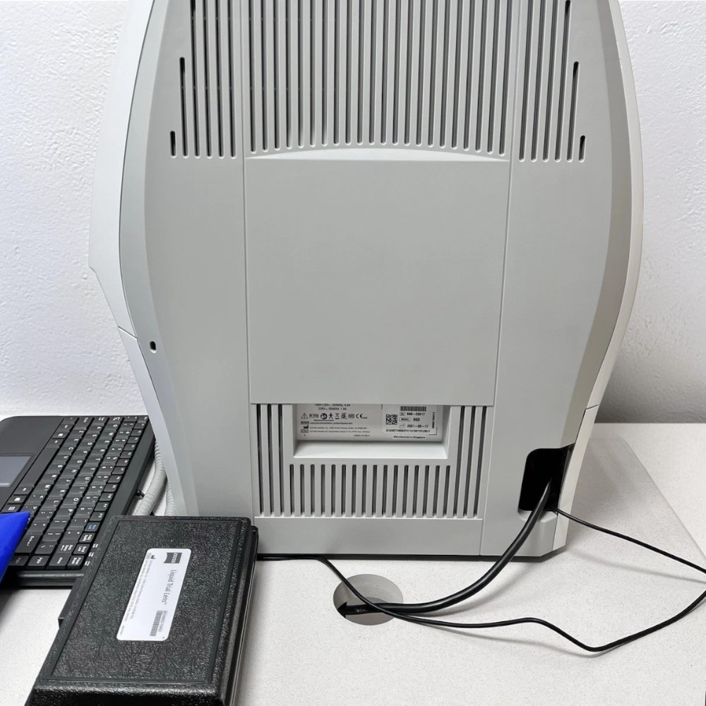 Zeiss Humphrey Field Analyzer 3 860 Visual Field w/ Electric Table, Trial Lens - Used 8 Zeiss Humphrey Field Analyzer 3 860 Visual Field w/ Electric Table, Trial Lens - Used – Detail View 4
