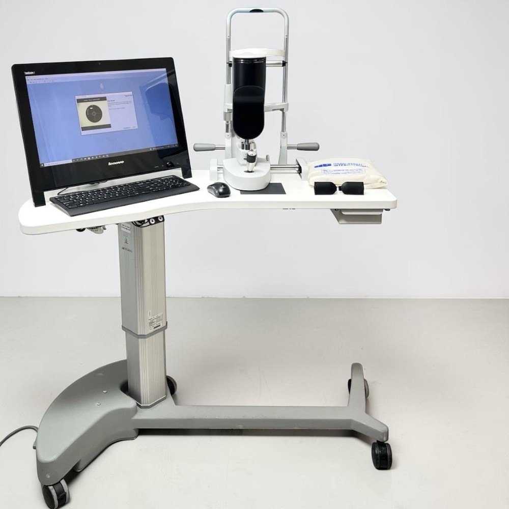 Haag Streit Lenstar LS-900 Optical Biometer GEN 2 - W/Electric Table, T-Cone - Used 1 Haag Streit Lenstar LS-900 Optical Biometer GEN 2 - W/Electric Table, T-Cone - Used