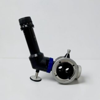 Haag Streit observer tube BQ 900 used — beam splitter with short assistant tube front view