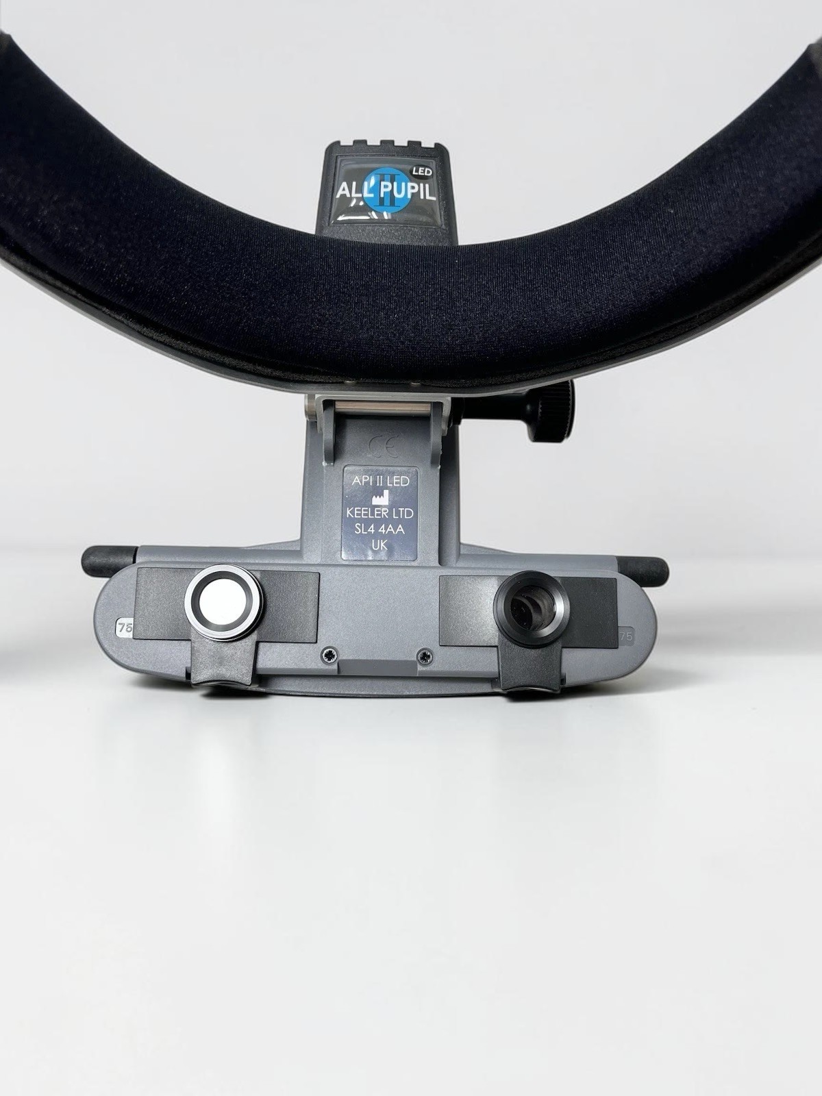 Keeler Allpupil II LED Wireless Binocular Indirect Ophthalmoscope BIO - Used 9 Keeler Allpupil II LED — full headset overview