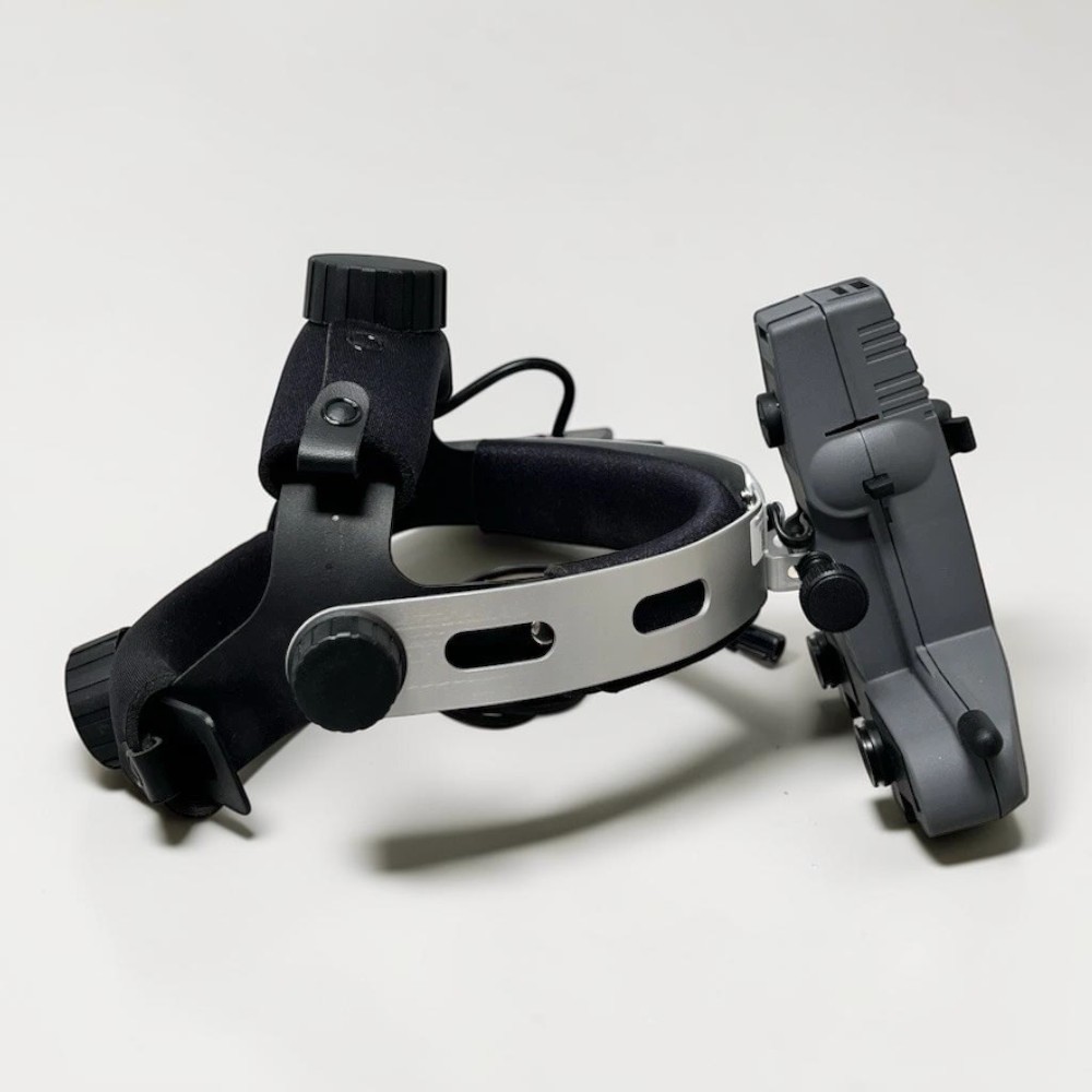 Keeler Allpupil II Wired Binocular Indirect Ophthalmoscope BIO - Used 7 Keeler Allpupil II Wired BIO used — adjustable headband and IPD range 47-75mm