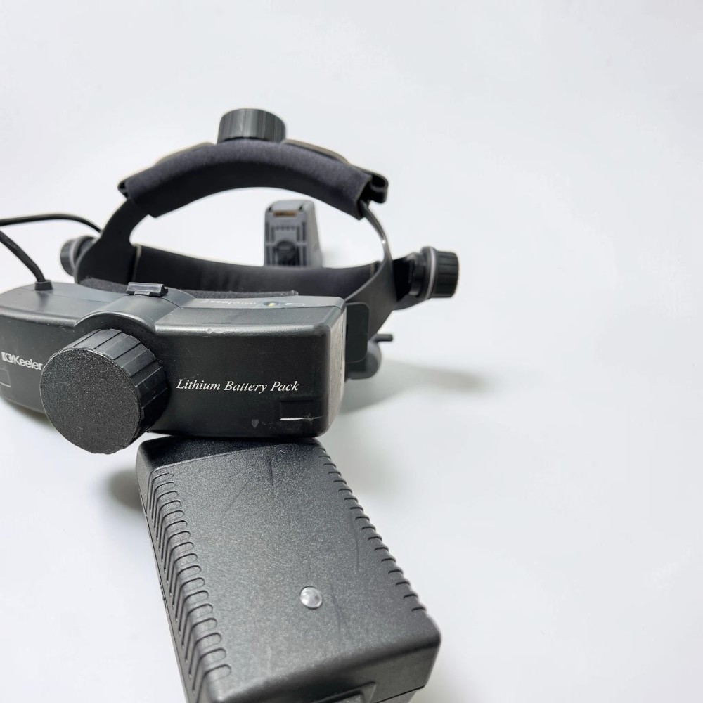 Keeler Allpupil II Wireless Binocular Indirect Ophthalmoscope BIO - Used 4 Keeler Allpupil II Wireless Binocular Indirect Ophthalmoscope BIO - Used – Rear View