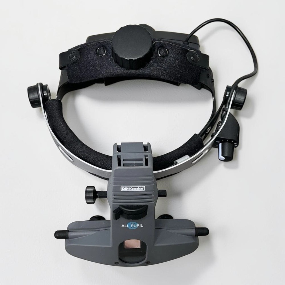 Keeler Allpupil II Wireless Binocular Indirect Ophthalmoscope BIO - Used 7 Keeler Allpupil II Wireless Binocular Indirect Ophthalmoscope BIO - Used – Detail View 3