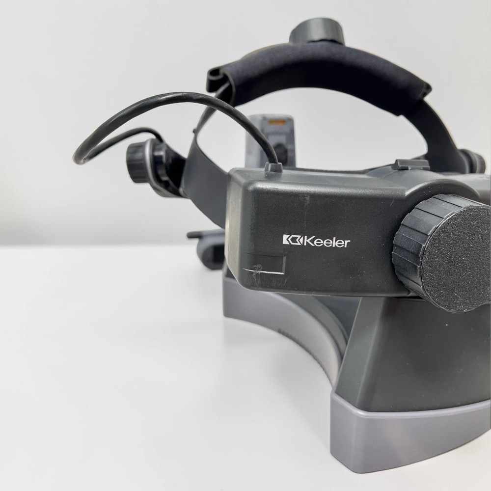Keeler Allpupil II Wireless Binocular Indirect Ophthalmoscope BIO - Used 8 Keeler Allpupil II Wireless Binocular Indirect Ophthalmoscope BIO - Used – Detail View 4