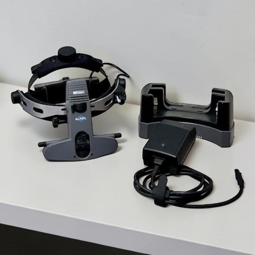 Keeler Allpupil II Wireless Binocular Indirect Ophthalmoscope BIO - Used 1 Keeler Allpupil II Wireless Binocular Indirect Ophthalmoscope BIO - Used