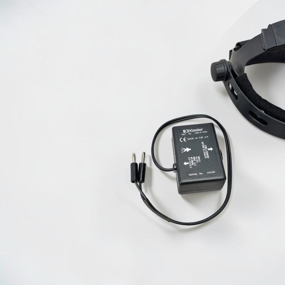 Keeler Vantage Wired Binocular Indirect Ophthalmoscope BIO - Used 4 Keeler Vantage Wired Binocular Indirect Ophthalmoscope BIO - Used – Rear View