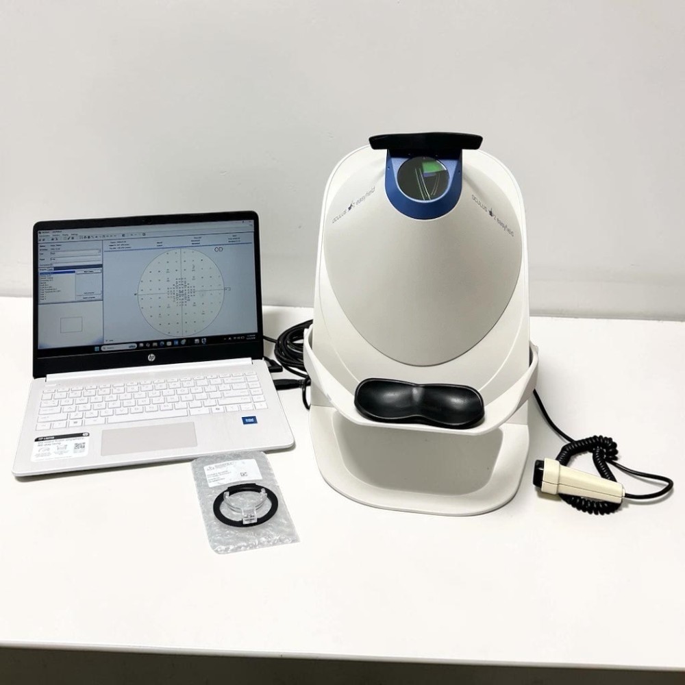 Oculus Easyfield C Visual Field Tester Analyzer w/ Laptop - Used 1 Oculus Easyfield C Visual Field Tester Analyzer w/ Laptop - Used