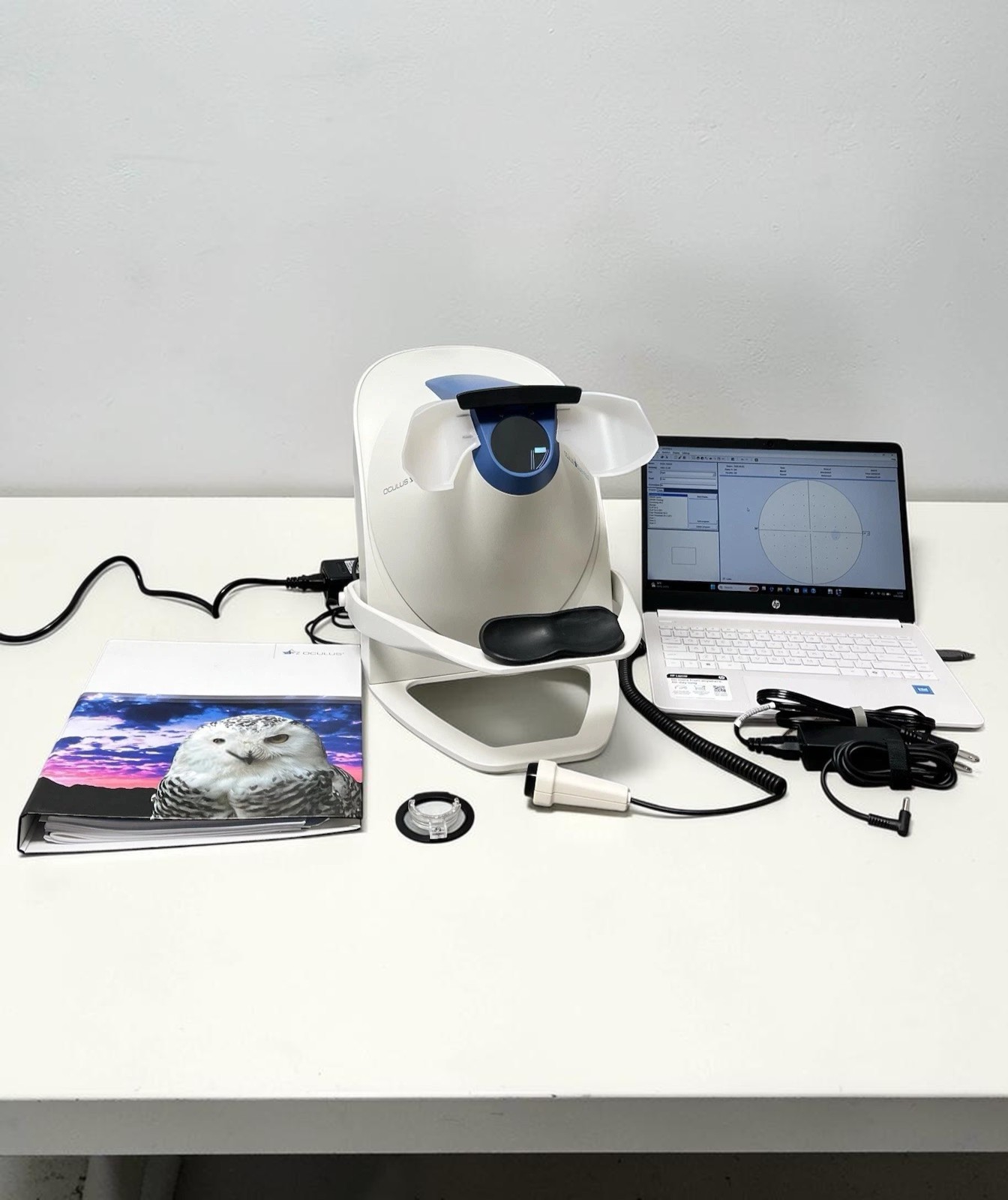 Oculus Easyfield C Visual Field Tester Analyzer w/ Laptop - Used in stock at Digital Eye Center