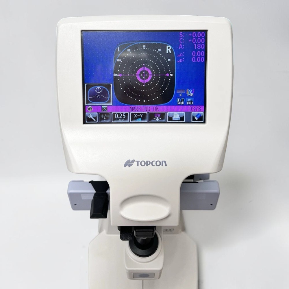 Topcon CL-300 Computerized Lensmeter/Lensometer w/ Built-in Printer - Used 2 Topcon CL-300 Computerized Lensmeter/Lensometer w/ Built-in Printer - Used - Image 2
