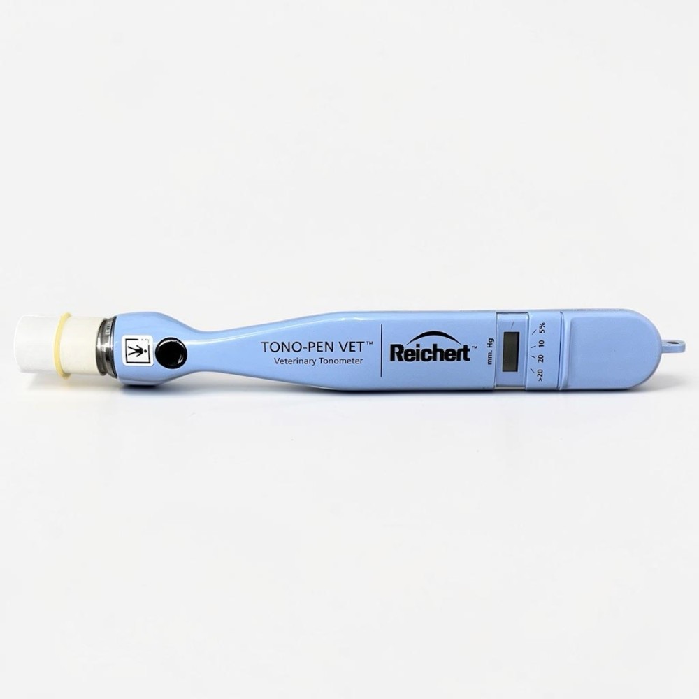 Reichert Tono-Pen VET Veterinary Tonometer w/ Case - Used 2 Reichert Tono-Pen VET used — carrying case with accessories