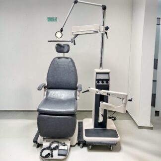 Reliance FXM920L Power Tilt Ophthalmic Manual Exam Chair w/ 7720 Stand - Used