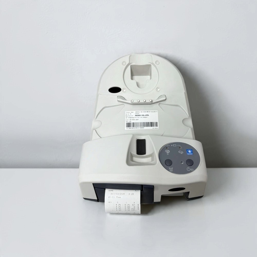 Nidek HandyRef-K Handheld/ Portable Ref/Keratometer with Station, Carrying Case - Used 13 Nidek HandyRef-K Handheld/ Portable Ref/Keratometer with Station, Carrying Case - Used - Image 13