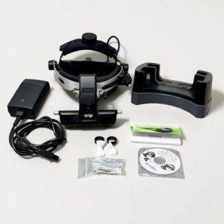 Keeler Vantage Plus Wireless BIO used — headset front view with wireless battery pack