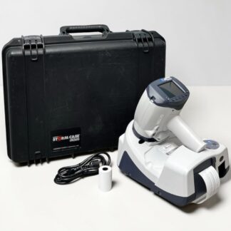 Nidek HandyRef-K Handheld/ Portable Ref/Keratometer with Station, Carrying Case - Used