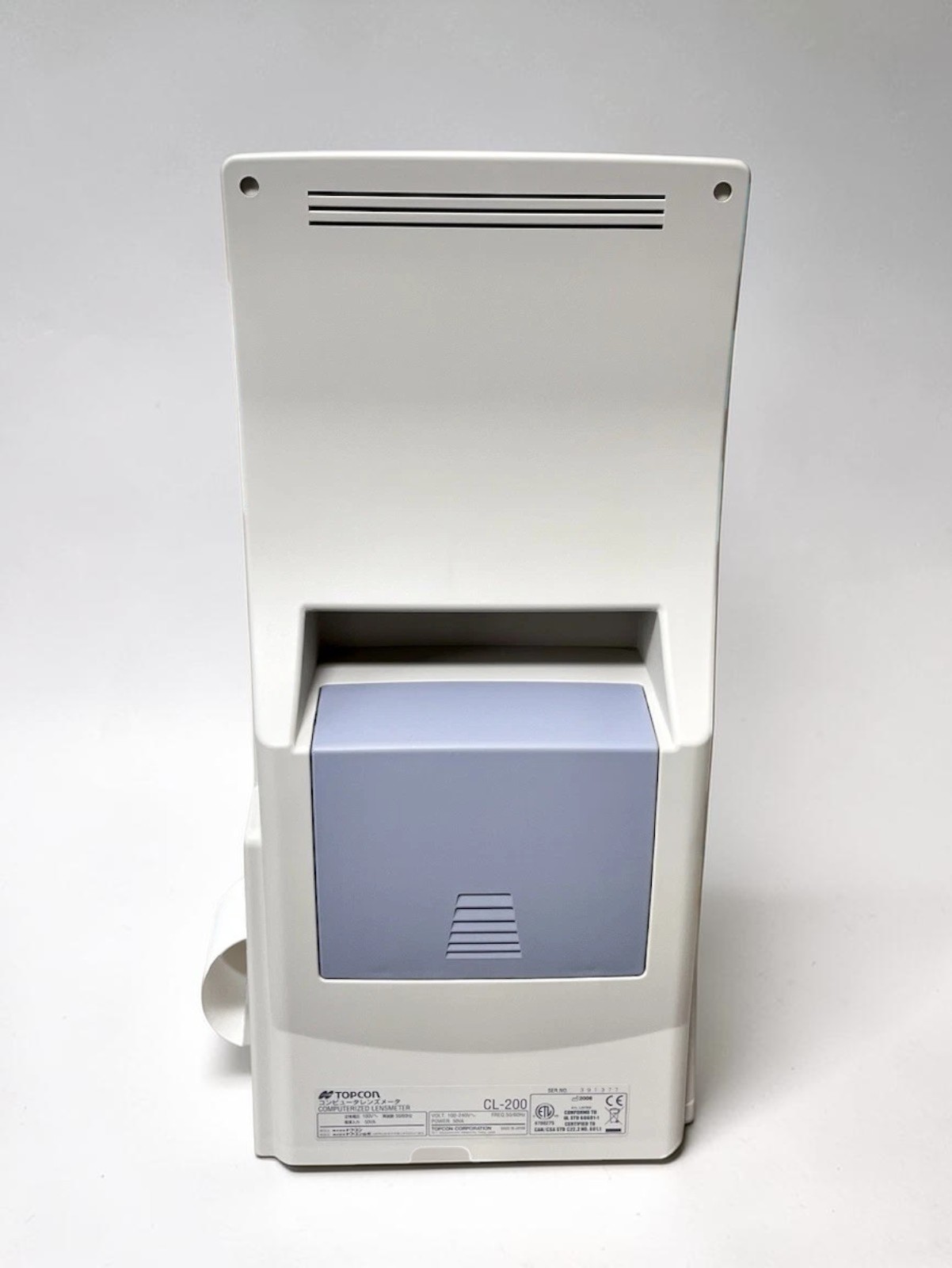 Topcon CL-200 Auto Lensmeter with Built-in Printer - Used 5 Topcon CL-200 Auto Lensmeter with Built-in Printer - Used – Detail View 1