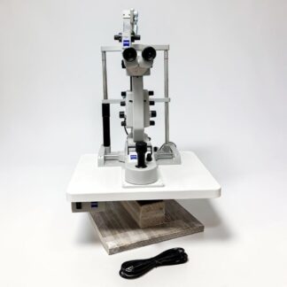 Carl Zeiss SL 130 slit lamp with AT 020 tonometer used - main view