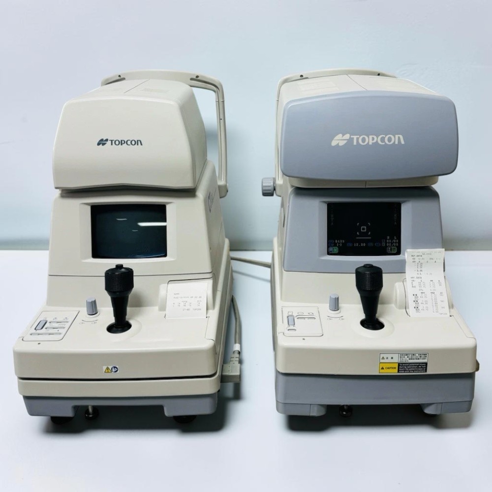 Topcon KR-8800 Auto Refractor/ Keratometer/Topcon CT-80 Tonometer - Used 1 Topcon KR-8800 Auto Refractor/ Keratometer/Topcon CT-80 Tonometer - Used