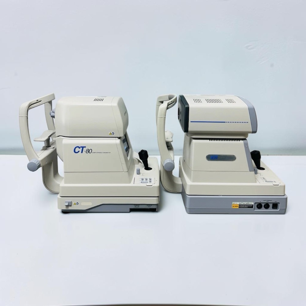Topcon KR-8800 Auto Refractor/ Keratometer/Topcon CT-80 Tonometer - Used 4 Topcon KR-8800 Auto Refractor/ Keratometer/Topcon CT-80 Tonometer - Used - Image 4